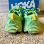 Hoka Women’s  Bondi 8. Lime Green. Size 5.5 Photo 5