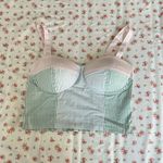 SO  Striped Bustier Top in Pastel Hues Photo 0