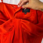 Bardot  Martini Midi Dress In Fire Red Size Large Photo 5