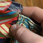 Fossil  Key-per Floral Patterned Tote with Brown Handles, Key Charm Photo 13