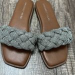 Sincerely Jules  Fisk Sandal Bling Bling Rhinestones Sz 8 Photo 1