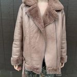 BCBGMAXAZRIA BCBG Faux Shearling Motto Coat Photo 2