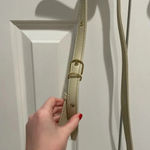 Vegan Leather Crossbody Purse Gold Photo 4