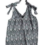 Banana Republic Tie Shoulder Tiered Midi Dress in European Summer Size Medium Photo 6