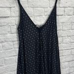 Coco reef  Serengeti Dot Printed Lace Up Cover Up Dress Size XL Black New Photo 2