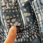 Free People  Blue boho Island Vibes linen cropped Jeans sz 28 Photo 3