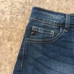 Kancan Jean‎ Shorts Womens 28 Blue Cut Off Fringe Raw Hem Stretch Denim Photo 2