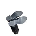 Libby Edelman  Over The Knee Black Riding Boot Size 8 Tall Zip Equestrian Style Photo 9