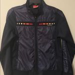 Prospecs blue jacket with neon squares small Photo 3