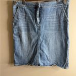 Lands' End Premium Denim pencil skirt size 10 Blue Photo 1