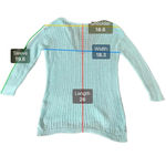 J. Jill Aqua‎ Long Sleeve V Photo 5