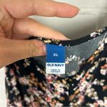 Old Navy Dark Floral Print Button Front Tank Top Size XL Photo 6