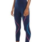 Desigual Legging XS Sculpting Navy Floral New Photo 0