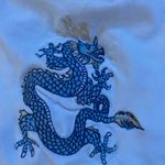 Brandy Melville Halter Dragon Embroidery Photo 4