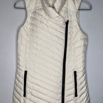 Athleta  Puffer Jacket Beater Women’s XXS‎  White / Cream Sleeveless Photo 0