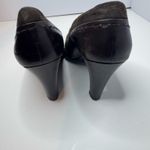 Linea Paolo Brown Suede Heels Size 7.5M Photo 3