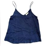 Nation Ltd NEW  Aya V Back Cami Tank Top Navy Size Medium Photo 1