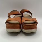 Eileen Fisher Beck Platform Leather Sandals Size 7 Photo 2