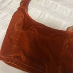 Urban Outfitters  Velvet Burnt Orange Tank Top Photo 2