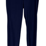 Eileen Fisher  Navy Blue Pull On Trouser Dress Pants Womens PS Career Preppy Photo 0