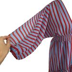 Flying Tomato Women Small Purple Hi Low Dress Long Sleeve Boho Party Photo 3