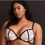 Torrid  Plunge Push-Up Embroidered Lace Straight Back Bra Photo 1