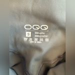 OQQ Wide Leg Leggings Size Small Gray Photo 3