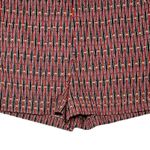 Maeve By Anthropologie Women’s Abstract City Cuffed Shorts Red/Blue Size 14 Red Photo 3