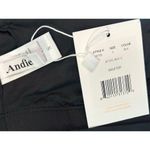 ANDIE Swim The Maui Top Eco Nylon in Black S NWT Photo 4