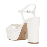 Schutz Keefa Sandals in White 9 with box Womens Platform High Heels Photo 4
