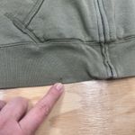 Aeropostale Y2K Embroidered Spell Out Zip Up Hoodie Sz Medium Skater Grunge Green Photo 9