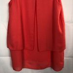 Reitmans Tank Top Womens XS Chiffon Overlay Dressy Feminine Occasion Party Event Orange Photo 8