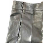 Faux leather pleated skirt size medium Black Photo 6
