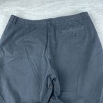 Lilly Pulitzer Vintage Cropped Capri Pants Womens 12 Black Preppy Casual Career Photo 10