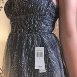 Macy's Teeze Me Juniors' Ombré Glitter Tulle Dress Photo 5