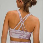 Lululemon Energy Bra Long Line Ribbed Camo Print | Size 4 Photo 1