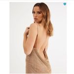 Revolve SNDYS - SUNSET DRESS GOLD BACKLESS MINI DRESS US 4 Photo 1