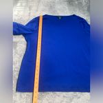 Ralph Lauren Lauren  Blue Women's Top Photo 2