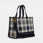 Dempsey Carryall With Garden Plaid Print And Coach Patch # C8201 Photo 1