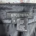 Etcetera Leopard Faux Fur Pencil Skirt Size 6 Luxe Statement Animal Print Photo 1