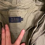 Ci Sono Army Green Vest with Hoodie Photo 4