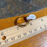 18k Gold Plated Over Stainless Steel Ring Size 10 Photo 1