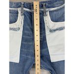 Helmut Lang  Inside Out Oversized‎ Boyfriend Jeans Blue Denim White Pockets 31 Photo 10