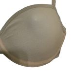 Aerie Smoothez by  Balconette Sheer Mesh Unlined Underwire Bra Nude Beige Sz 32B Photo 2