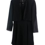 KS Collection 10 Black Dress Jacket Set Funeral Photo 0