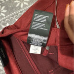 Liverpool Jeans Company Stitch Fix Liverpool Madonna Skinny Suede Leggings Deep Henna Size 4/27 Petite Photo 4