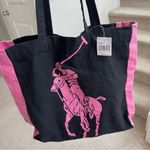 Ralph Lauren Vintage Y2K  canvas Tote Bag with 2000 logo NWT Photo 1