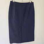 Victoria's Secret Body by Victoria Navy Blue Pencil Skirt Photo 2