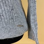 Michael Kors 🛍️ MICHAEL  Gray Wool Blend Ribbed Long Sleeve Crewneck Sweater XS Photo 1