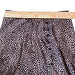 Victoria's Secret Cheetah print split front pull on slip skirt Photo 4
